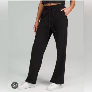 Lululemon Loungeful Straight Leg Pant Black Size 2
